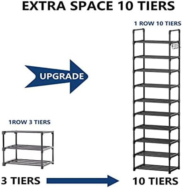 shoe rack without cover